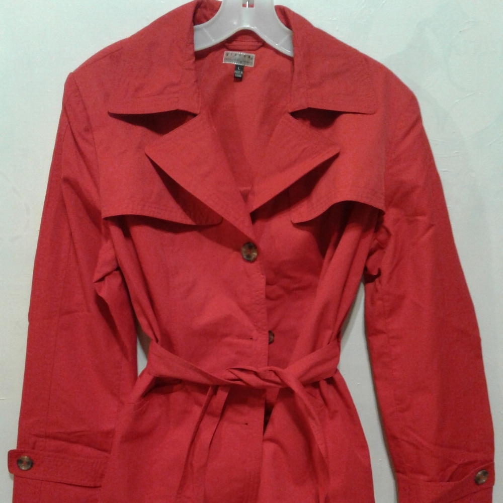Giacca belted rain coat